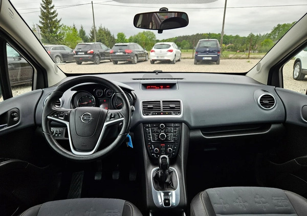 Opel Meriva cena 22700 przebieg: 199980, rok produkcji 2010 z Warszawa małe 232